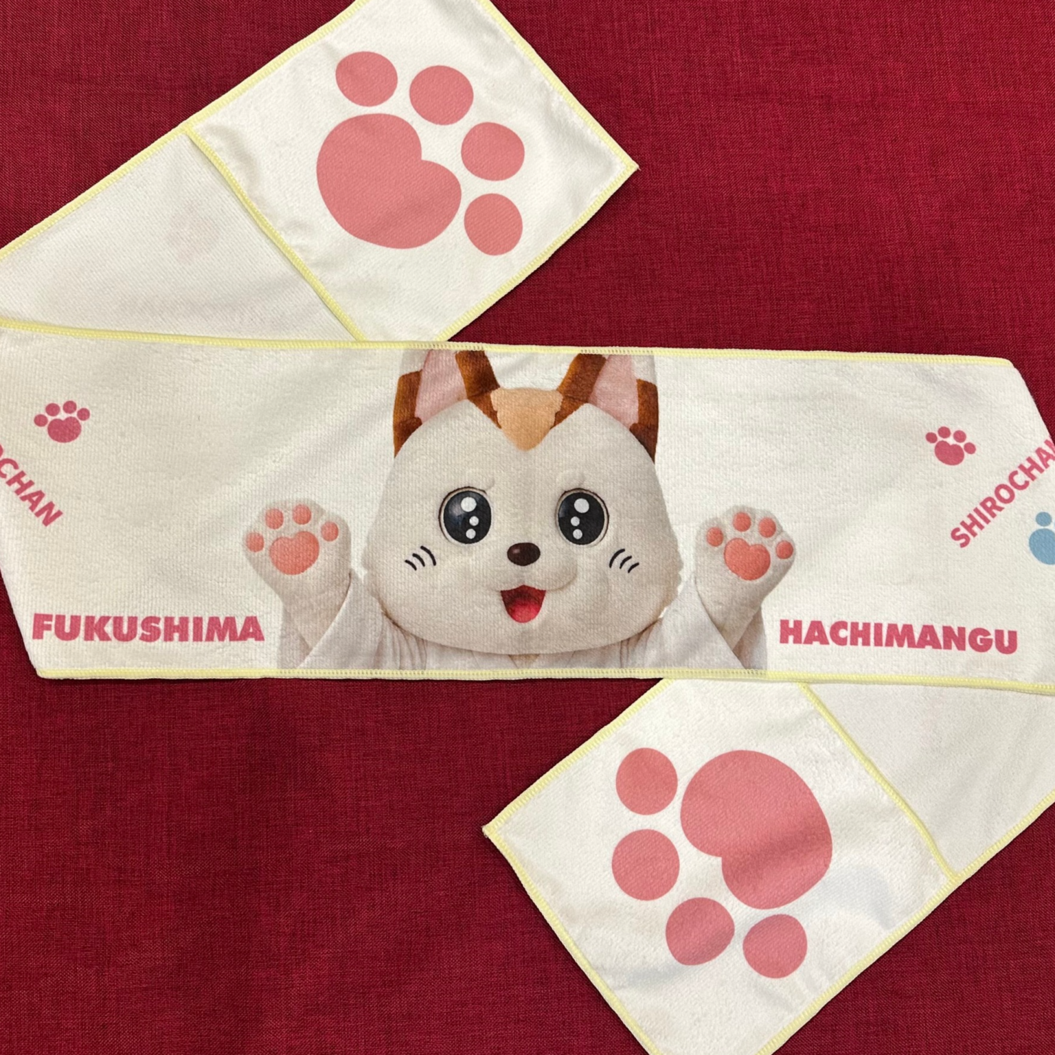 シロポケット付きタオル